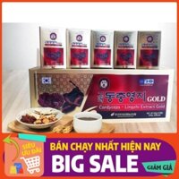 [FREESHIP] Cao Linh Chi Đông Trùng Hạ Thảo Hàn Quốc, Hộp 5 Lọ x 50gr