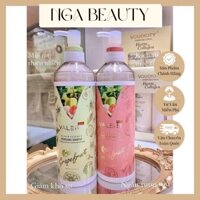 🔴[FREE_SHIP] Cặp dầu gội - dầu xả bưởi siêu cao cấp Valer ngăn rụng tóc, chống khô xơ