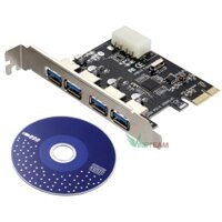 [FREESHIP] CARD PCI EXPRESS TO 4 CỔNG USB 3.0
