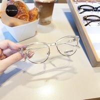 [🚛Freeship] Cắt kính mắt cận-loạn [Gọng kính cận Hàn Quốc] Gọng kính cận mắt mèo 5266 AC