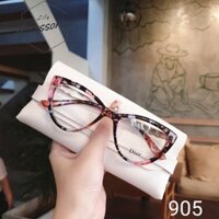 [🚛Freeship] Cắt tròng cận-loạn [Gọng kính mắt Hàn Quốc] Gọng kính cận mắt mèo 905