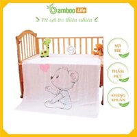 {Freeship} Chăn hè sợi tre Bamboo Life BL038 đũi, mền cho bé mềm mại, thoáng mát, kháng khuẩn an toàn với cả trẻ sơ sinh