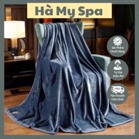 🔴[FREE_SHIP] Chăn Muji lông tuyết Nhung kích thước 2mx2m3 nặng 1,7kg - Hà My Spa Chính Hãng
