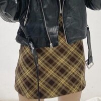 (FREESHIP) Chân váy kẻ caro Miho house