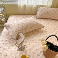 [FREESHIP] Chiếu Điều Hòa Cao Su Non 5D Hàng Loại 1 Mẫu Hoa Nhí 2 - Ngân Khánh Bedding Decor