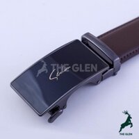 [FreeShip - Chính hãng]  Thắt lưng nam da cao cấp THE GLEN - TG123 - Bảo hành 10 năm - Dây lưng nam / Phụ kiện nam