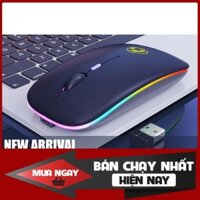 FREESHIP  CHUỘT K DÂY Bluetooh 5.1/ wireless 2.4Ghz IMICE E-1300 Pin Sạc (Có Công Tắc) - LED RGB Chính hãng