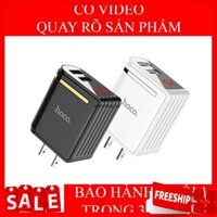 [FREESHIP] Cốc Sạc điện thoại HOCO C39 Có Led 2 cổng sạc siêu nhanh 009