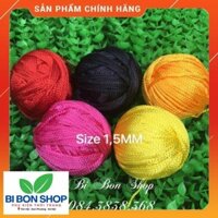 FREESHIP * COM BO 5 CUỘN DÂY DÙ SIZE 1,5MM *