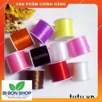 FREESHIP * COMBO 100 CUỘN DÂY CƯỚC TƠ CO GIÃN XÂU CHUỖI *