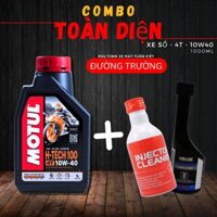 [FREESHIP] Combo bảo dưỡng xe số toàn diện về máy (MOTUL + HONDA, YAMAHA) - Đi đường trường