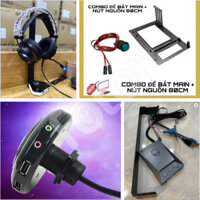 [FREESHIP] COMBO ĐẾ BẮT MAIN, VGA - NÚT NGUỒN AONE, TAM GIÁC, CHỮ NHẬT KÈM GIÁ TREO TAI NGHE