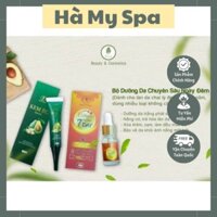 🔴[FREE_SHIP] Combo kem bơ serum 7day olic bộ đôi tái sinh làn da bí kíp xóa sổ mọi khuyết điểm trên da - Hà My Spa Chín
