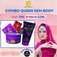 [FreeShip ] COMBO KING  (1 KEM BODY - 1 TẮM TRẮNG-1 TẮM MỊN-1 KEM NGÀY ) - [ TẶNG KÍCH TRẮNG ]