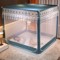 FreeShip CỬA VÉN- KHUNG INOX-Mùng khung không khoan tường