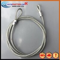 FREESHIP Dây cáp bọc nhựa khoá xe máy , xe đạp 10 ly 10m cực kỳ chắn chắn