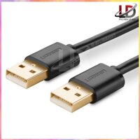 [Freeship] Dây cáp USB 2 đầu dương chuẩn USB 2.0  mạ vàng dài 0.5M UGREEN US102 10308