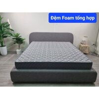 Freeship đệm cao su non gấp 2, nguyên tấm đệm 1m8,2m, 2m2, nhận đặt theo kích cỡ đệm, nệm cao su