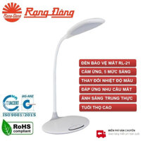 [FREESHIP] Đèn bàn cảm ứng 6W LED Rạng Đông RL-21.LED 5 nhiệt độ màu, 5 mức sáng