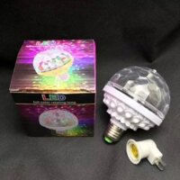 💕FREESHIP💕 Đèn Led Xoay Vũ Trường Laser 7 Màu, Đèn Sân Khấu, Vũ Trường, Bar, Dành Cho Dân Bay, Tặng Kèm Đuôi Cắm