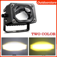 🔥FREESHIP🔥 Đèn sương mù LED 12D 3" 100W 6000K 3000K 12000LM chuyên dụng cho xe máy/xe địa hình/xe tải/ô tô 12V 24V