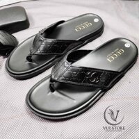 FREESHIP-dép da nam xỏ ngón,dép kẹp, dép tông da cao cấp thời traNG