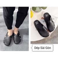 [FREESHIP] Dép Sục Bít Mũi Độc Lạ Nam Nữ Cao Su Non Êm Nhẹ Không Gây Mùi