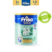 [Freeship-Đơn 2TR tặng Thùng Sữa pha sẵn 700K] Sữa bột Friso Gold 4 1.5kg cho trẻ từ 2-4 tuổi - Tốt cho tiêu hóa đề kháng tốt giúp bé khỏe mạnh từ bên trong thỏa sức khám phá để phát triển toàn diện LazadaMall