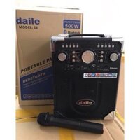 FREESHIP ĐƠN 99K_[Tặng Mic ko dây] Loa Karaoke Bluetooth Daile S8 giá rẻ