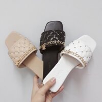 [Freeship đơn từ 150K]Dép nữ tán đinh siêu xinh( sale sốc 59k sll)
