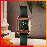 [Freeship] Đồng Hồ Đeo Tay SKMEI Mặt Vuông Thanh Lịch Dành Cho Nữ 3T Swatch