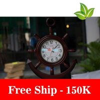 Freeship Đồng hồ treo tường mỏ neo