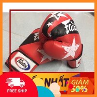 FreeShip  Dụng Cụ Võ Thuật Chính Hãng Găng Boxing faitex thái lan Khuyến Mãi size 10Oz