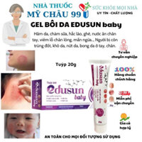 [FREESHIP] EDUSUN - Gel Chuyên Dùng Cho Viêm Da Cơ Địa, Vảy Nến, Á Sừng, Chàm Sữa, Hăm Da - Tuýp 20g