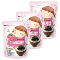 [Freeship Extra] COMBO3 Gói Rong Biển Trộn Cơm Em Bé Cười Humanwell Vị Tôm & Cá Cơm - Smile Seasoned Seaweed (50g)