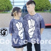 FREESHIP FREESHIP Áo Phông Thun Loang Bàn Tay Ma Thuật- Ảnh Thật Tại Cò Vạc Store