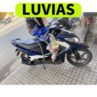 (Freeship) Ghế ngồi xe Luvias cho bé ,ghế ga xếp sắt sơn tĩnh điện gấp gọn , ghế đi xe máy luvias , ghế xe máy tay ga