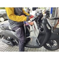 (Freeship) Ghế ngồi xe SCOOPY cho bé ,ghế ga xếp sắt sơn tĩnh điện gấp gọn , ghế đi xe máy Scoopy, ghế xe máy tay ga