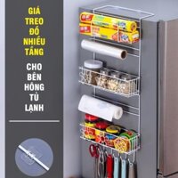 [FREESHIP] Giá treo tủ lạnh, kệ treo cạnh tủ lạnh để đồ dùng đa năng tiện lợi