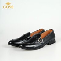 ⭐FREESHIP⭐ Giày Lười Nam Da Màu Đen Trơn Nhẵn 1264 HL - Giầy Da Nam Thời Trang Cao Cấp Goss