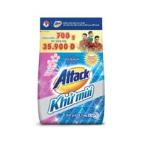 [Freeship] Gói lớn 4.2kg bột giặt Attack khử mùi diệt khuẩn hương hoa Anh Đào tiết kiệm