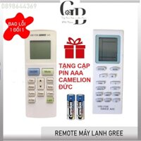 [FREESHIP] GREE - Remote máy lạnh GREE - Điều khiển điều hòa Gree các dòng GWC GWH 1 chiều 2 chiều Inverter