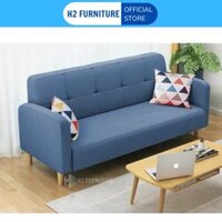 [FREESHIP HÀ NỘI] Ghế Văng Sofa Nỉ H2, Chất Liệu Khung Gỗ Tự Nhiên Đệm Mút Đàn Hồi Bọc Vải Nỉ – Shop nội thất