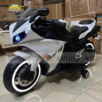 [Freeship Hà Nội] Tay Ga Chân Phanh Xe Máy Mô Tô Điện R1 Bánh Có Đèn,Tải Trọng 60KG, Có bluetooth (Đỏ-Trắng)