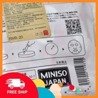 [Freeship+hàng Auth] Mặt nạ nén Miniso