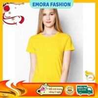 [FREESHIP - HÀNG CAO CẤP] 🍐Áo thun trơn nữ nhiều màu🍐 | Áo thun form rộng vải dày mềm mịn thoáng mát | Emora Fashion