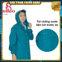 [FREESHIP-HÀNG CHÍNH HÃNG] Áo Mưa 1 Người Bít Sườn Có Dây Kéo, Áo  mưa, Áo  mưa  bộ, Áo  mưa  cánh  dơi, Áo  mưa  rando