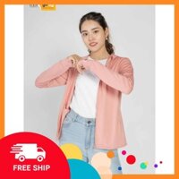 [FREESHIP - HÀNG CHÍNH HÃNG] Áo Chống Nắng YODY ACN3000 - Hồng Nhạt + Tím Than
