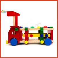 [FreeShip - Hàng Chính Hãng] Xe ốc vít - Đồ chơi gỗ cao cấp xuất khẩu châu âu