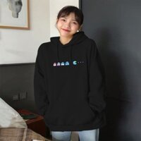 [FREESHIP-HÀNG LOẠI 1] Aó khoác nỉ Hoodie phản quang GAME OVER, Áo khoác nỉ nam nữ họa tiết hình cá tính - PQ22KN